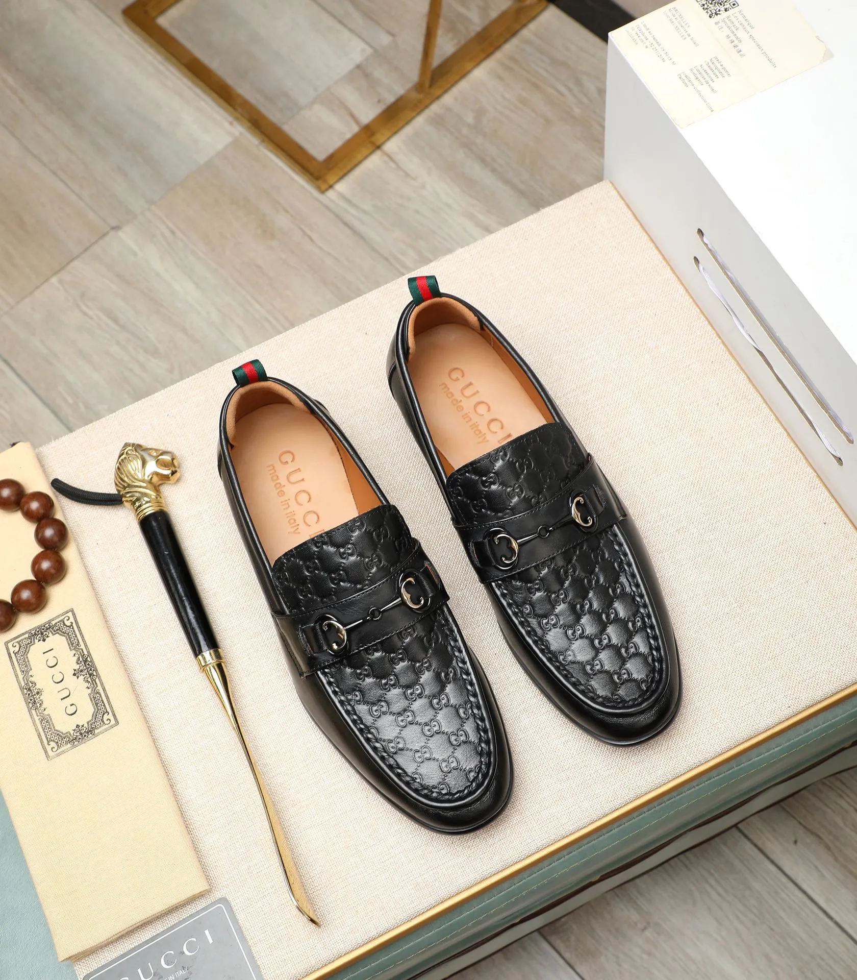 Men's shoes 💰500 📛📛Original (water-dyed cow lining) GUCCI official website formal shoes 🌀 Italian 🇮🇹 imported cowhide ➕ top imported water-dyed cowhide lining 💋 fine handmade original bottom, the real thing looks better when photographed in person Standard size 38-44
